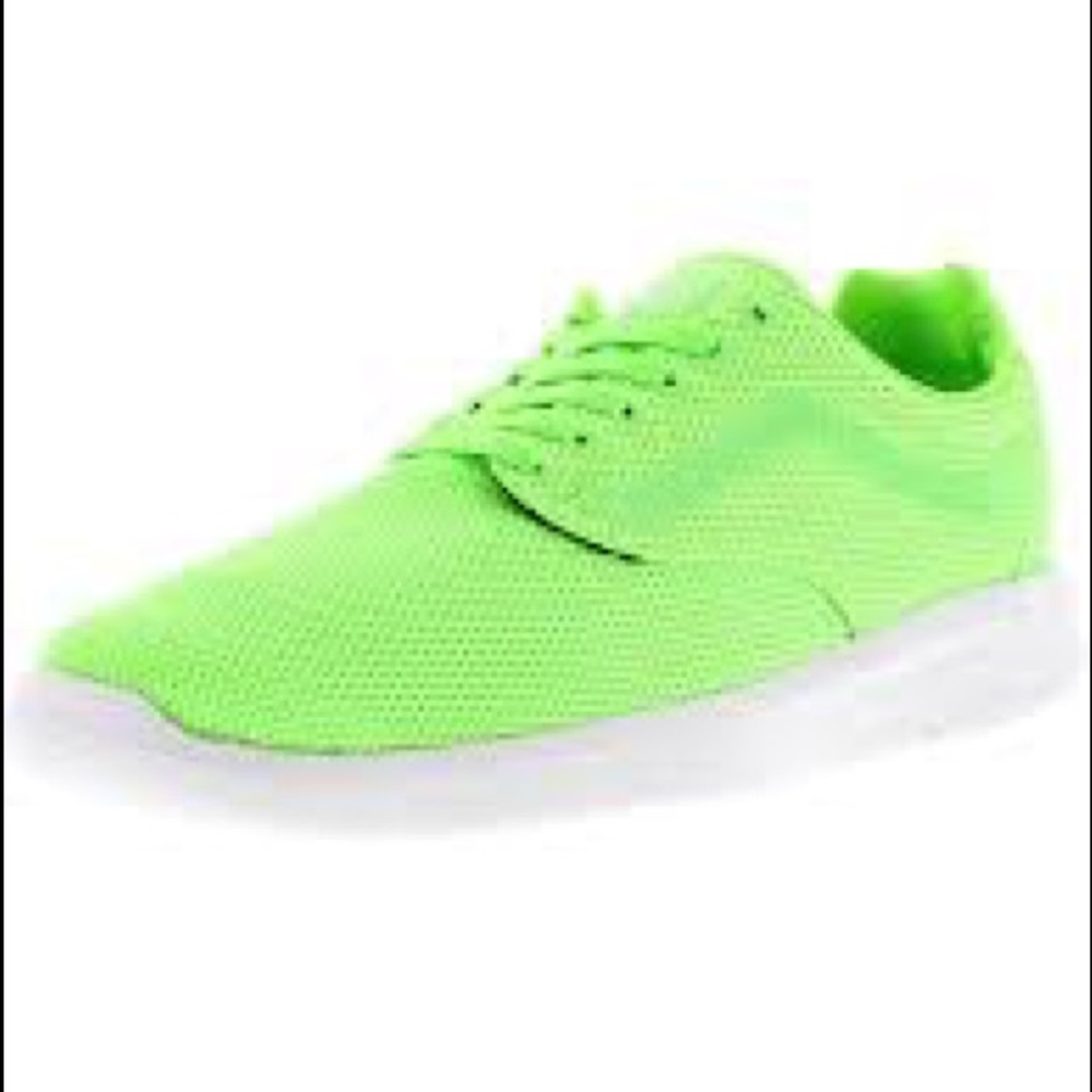 (MESH) Highlighter Green Gecko Sneakers BNIB!